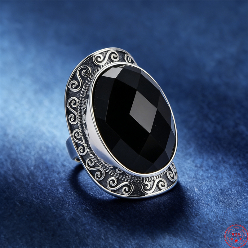 Men'S Ethnic Fashion Trends - BOCAI New S925 Silver Rings for