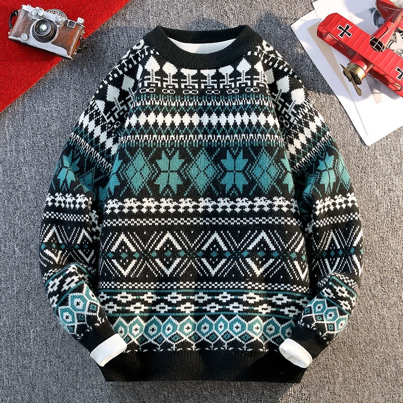 Men's Autumn and Winter Pullov - огляд і ціна Ethnic Fashion Men