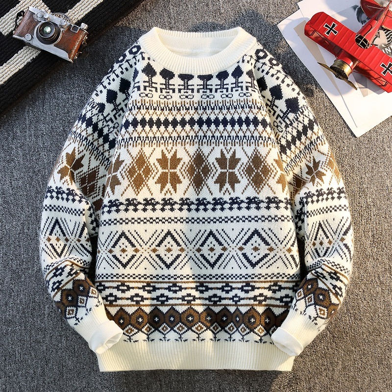 Men's Autumn and Winter Pullov - огляд і ціна Ethnic Fashion Men