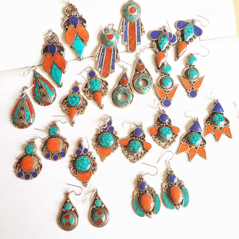 E007 Indian Vintage Hand Earri - огляд і ціна Ethnic Indian Fashion