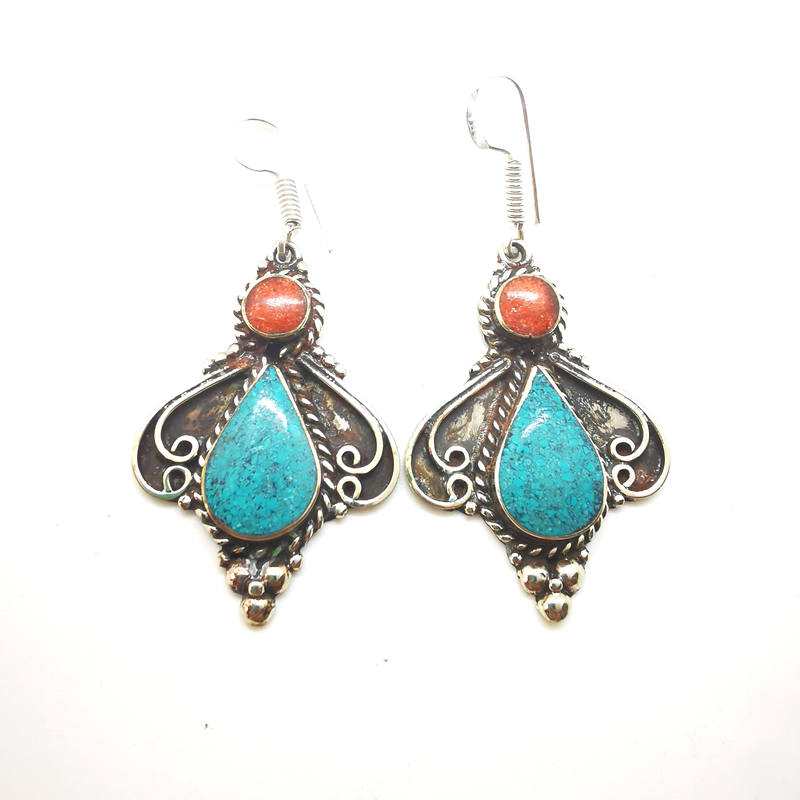 E007 Indian Vintage Hand Earri - огляд і ціна Ethnic Indian Fashion