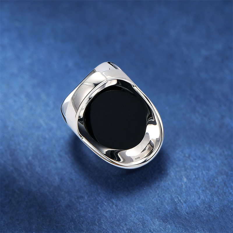 BOCAI New S925 Silver Rings fo - огляд і ціна Men'S Ethnic Fashion Trends