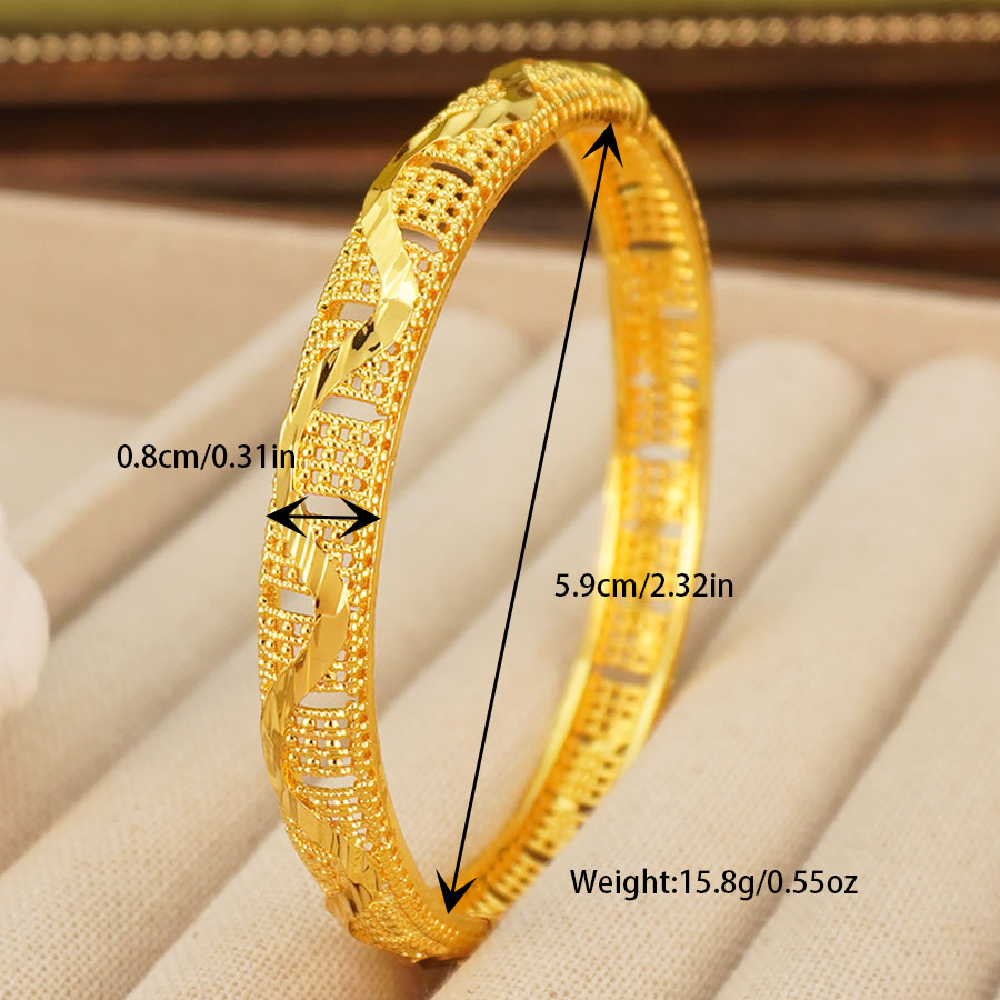 1Pcs Gold Tone Peacock Carved  - огляд і ціна Ethnic Fashion Dubai