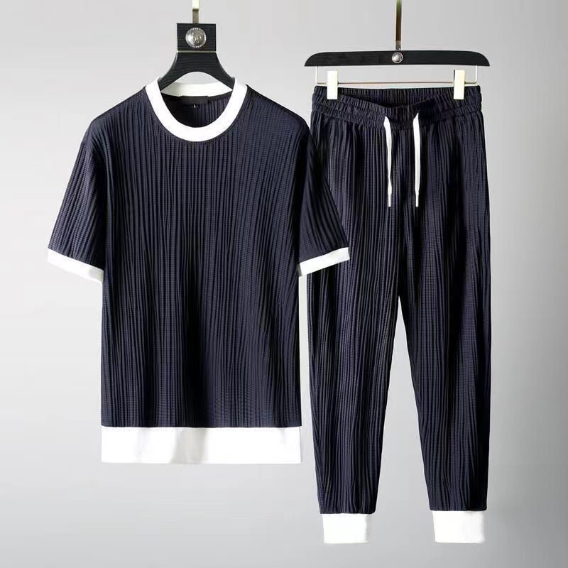 2024 Summer New Men's Set Fash - огляд і ціна Ethnic Fashion Men