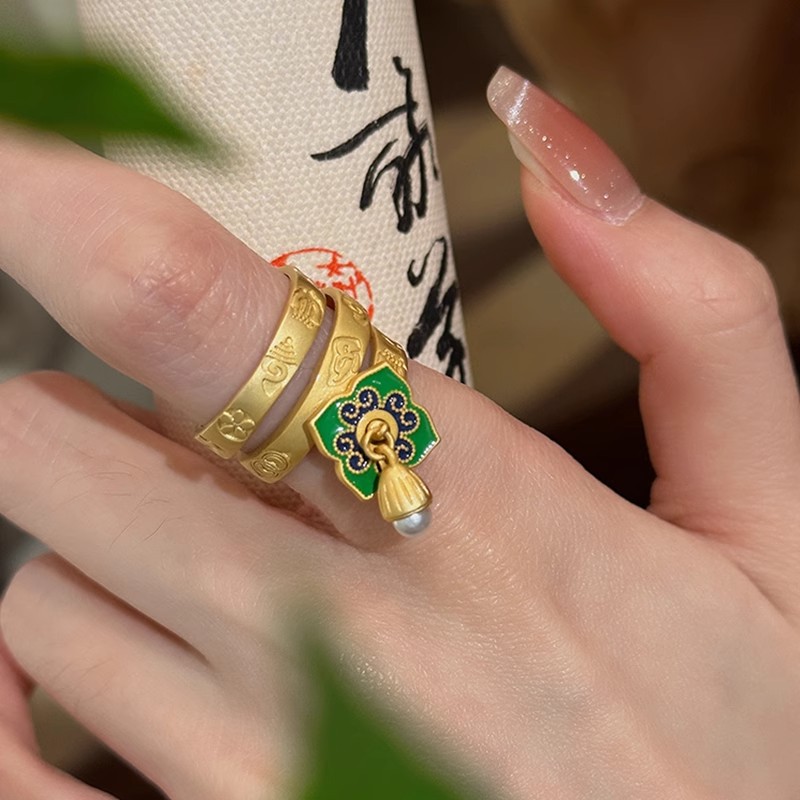 New in Charm Green Enamel Flow - огляд і ціна Ethnic Fashion Wear
