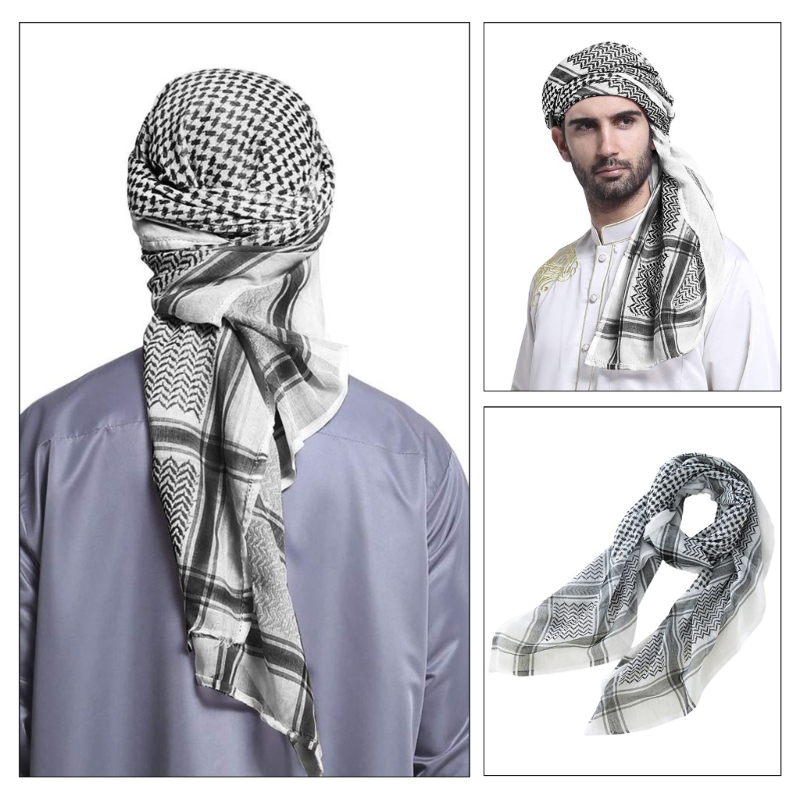 Men Ethnic Headwrap Shemagh Sc - огляд і ціна Ethnic Fashion Men