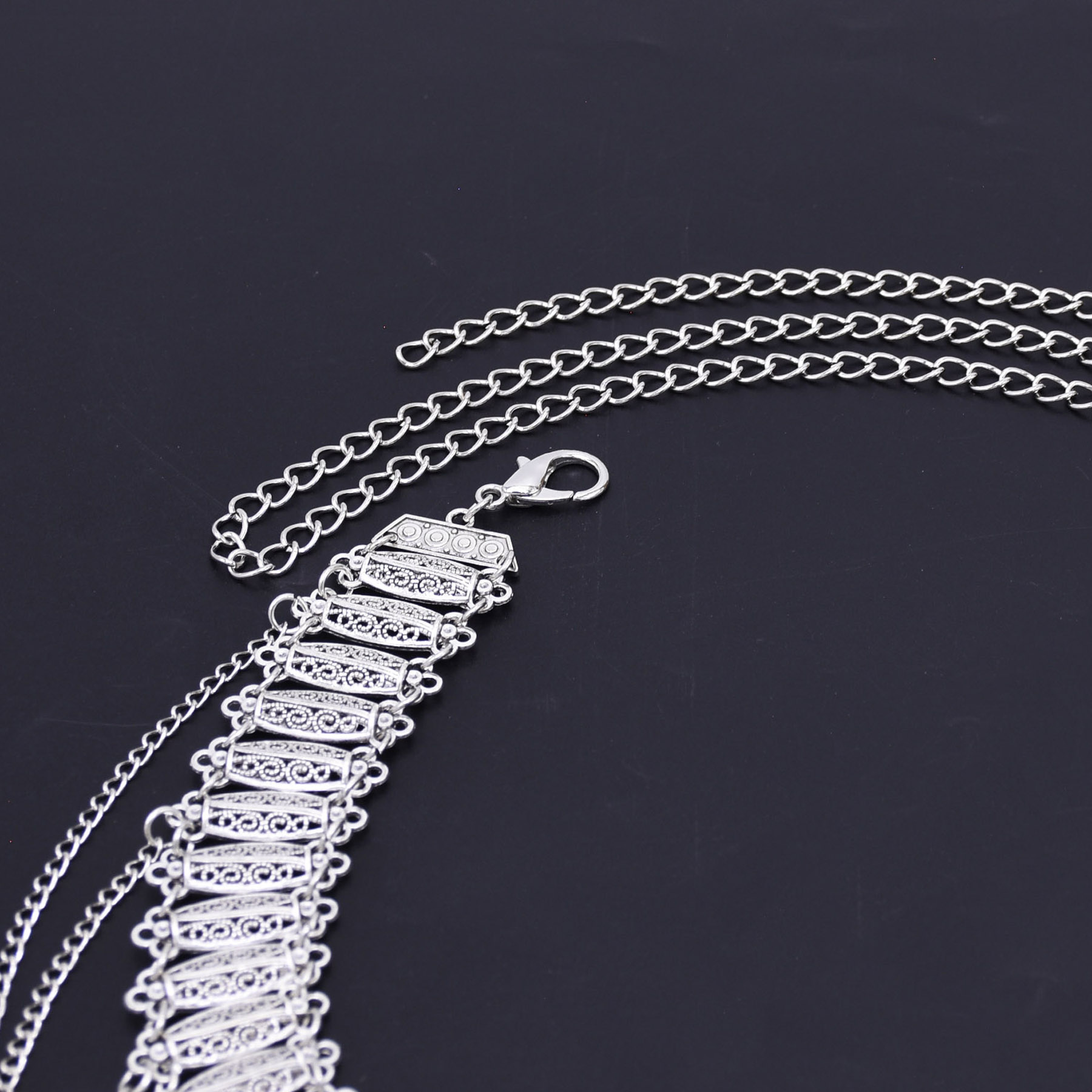 Niche Retro Design Silver Carv - огляд і ціна Ethnic Fashion Design