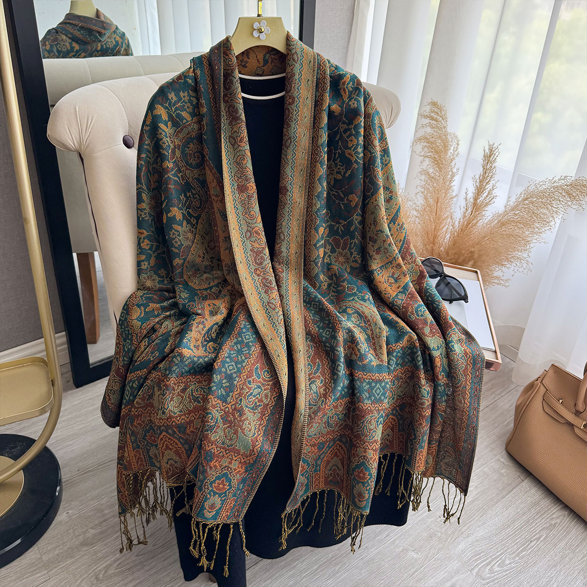 2025 Tassel Blanket Design Eth - огляд і ціна Ethnic Fashion Design