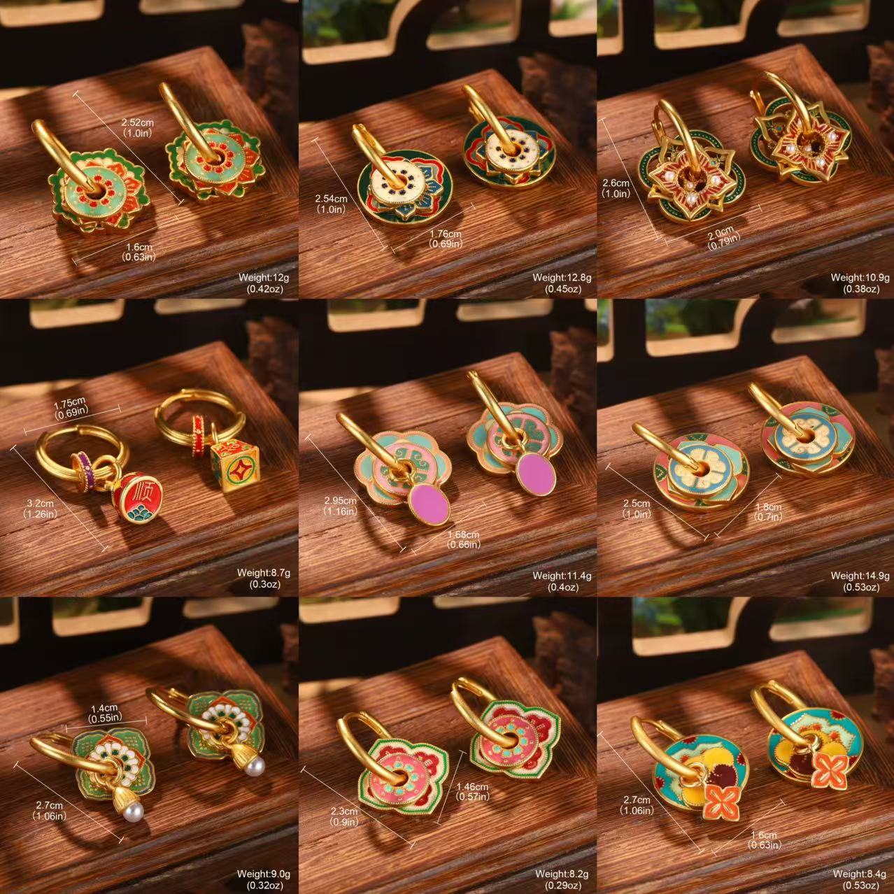 Ethnic Chinese Colorful Enamel - огляд і ціна Ethnic Fashion Way